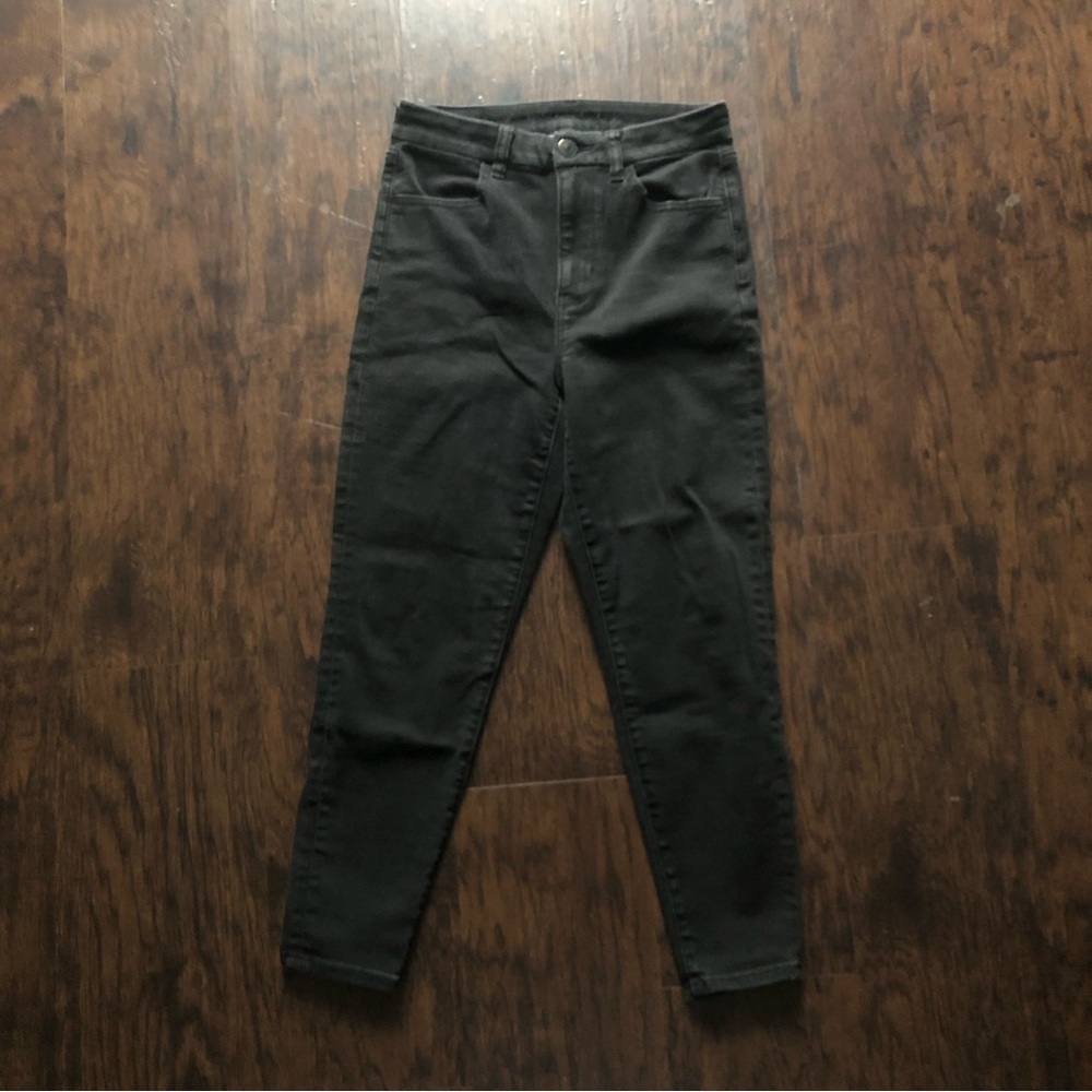 AE Black Curvy Jeggings